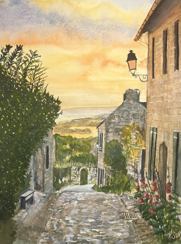 Soir d'été à Locronan